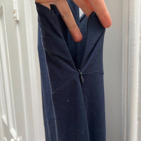 Legoe Heritage Navy Maternity and Nursing slip dress - Picture 5 of 7